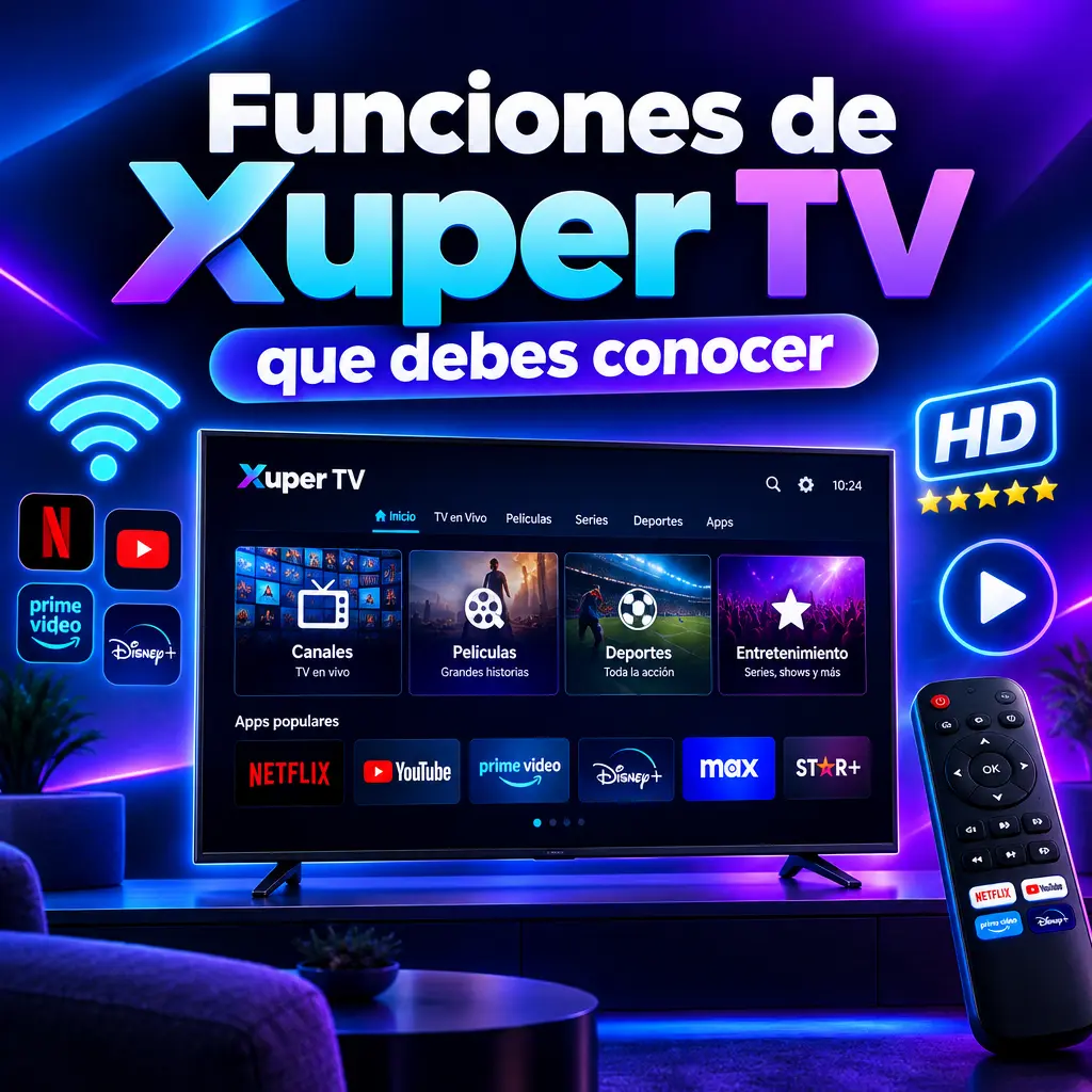 Principales funciones de Xuper TV que debes conocer